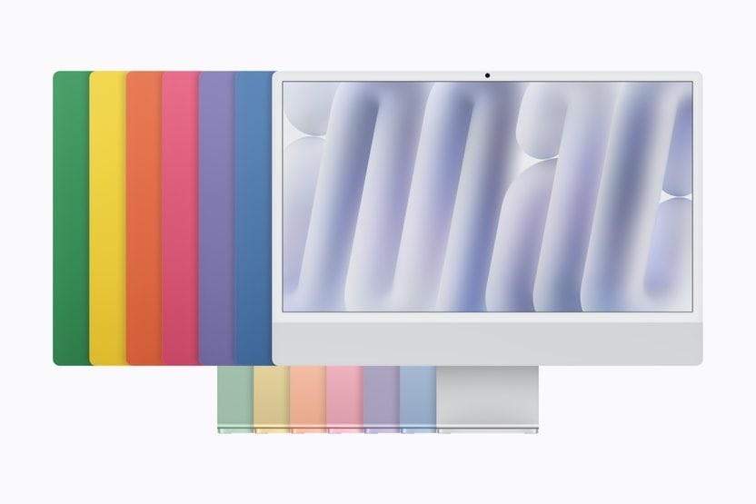 hamu_3nd's tweet photo. 【速報】Apple、新型「iMac」を発表！
M6チップを搭載、価格は249,800円から

・最新の2nmプロセスを採用したM6チップ搭載
・CPU、GPU共に最大10コア → 12コアに増加
・グラフィックス性能がM4比で最大2倍に向上
・オンデバイスAI処理がM4比で最大5倍に向上
・Neural Engineの演算性能が最大2倍に向上
・新しいデュアル16コアNeural Engineを採用
・GPUの各コアにNeural Acceleratorを搭載
・メモリ帯域幅が120GB/s → 最大170GB/sに向上
・Microsoft Excelの処理が最大1.5倍高速化
・Affinityの画像編集が最大2倍高速化
・レイトレーシングを使用したゲーム性能が最大2倍に向上
・SSDの読み書き速度が最大2倍に高速化
・Wi-Fi 7、Bluetooth 6に新対応
・最大2.5Gbpsの有線LANに対応
・有線LAN速度が従来比で最大2.5倍に向上
・macOS 27を標準搭載
・ブルー、グリーン、ピンクなど全7色展開

10月29日より予約開始、11月6日発売