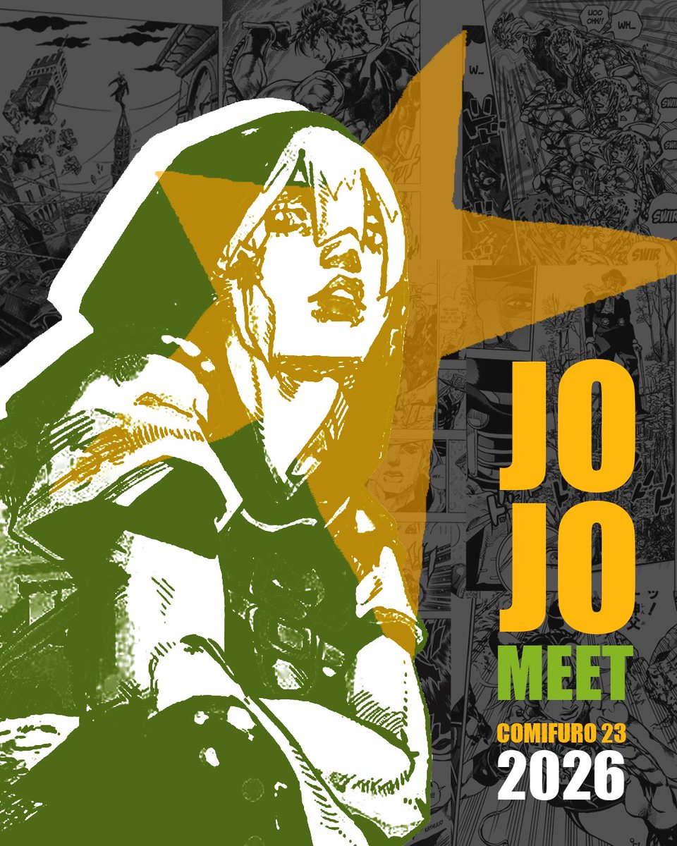 relawan_morioh's tweet photo. 𝗖𝗮𝗹𝗹𝗶𝗻𝗴 𝗮𝗹𝗹 𝗝𝗼𝗝𝗼 𝗳𝗮𝗻𝘀 🗣️‼️

Siapa yg nungguin pengumuman gathering??? JoJo Meet hadir lagi di Comifuro 23, Day 2 di Pre-Function &amp; Park Hall 10! Kemungkinan besar setelah pintu exit, tinggal cari aja tuh banner baru kita dan cosplayer Jojo 😋
#JJBAmeet #CF23 https://t.co/TPx5KGMwvD