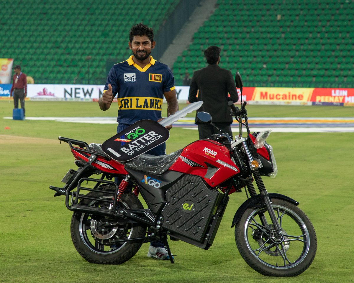 TheRealPCB's tweet photo. 📸 Clicks from the post-match presentation ceremony

#PAKvSL | #CricketKaJashan https://t.co/XvFNdm8DMm