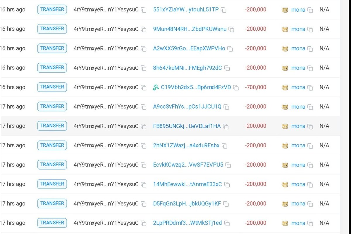 Monasolanatoken's tweet photo. Free 100,000 $MONA for first 3000

- Follow @Monasolanatoken 
- RT &amp; Like 
- Comments $SOL address 

Distribution after 24 hours ⏰ https://t.co/ogGP1AttE4