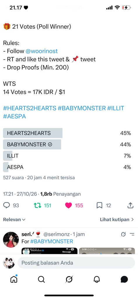 vanilaaaaaen's tweet photo. @woorinost #babymonster https://t.co/myQX3XWVbL