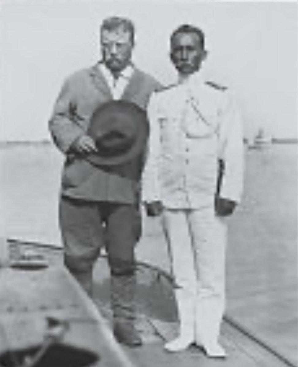 HardMenHQ's tweet photo. 1914. Ex-president Theodore Roosevelt took on an unmapped Amazon river. Rapids, near starvation, a man drowned. His leg got infected, fever left him delirious, and he dropped a quarter of his weight. He came out alive. Comfort was never the point. https://t.co/O4UugP5sOd