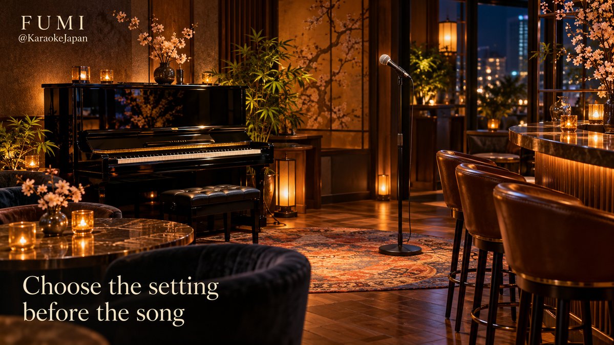 KaraokeJapan's tweet photo. 🎤

Shared bar, open counter, live accompaniment or solo practice? Fumi’s free karaoke guide lets you browse researched places by city and setting.

Explore your kind of Japan evening.

https://t.co/SrH5H5hZ3t

#FumiJapan https://t.co/ztq3P7Iqx8