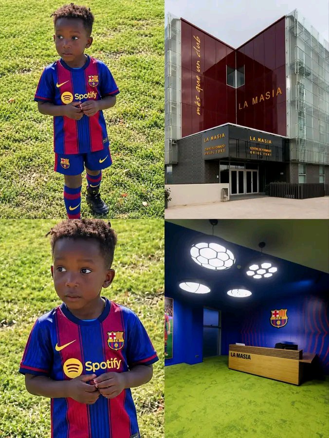 Brotherlyv1's tweet photo. BREAKING 🥹❤️❤️❤️

Millions of people across the world are donating money so Neveda , the 3 years old kid that some people called the police on should move to Europe and join La Masia where he will continue training .

More than $30k has been raised in less than 24 hours . 

Moral lesson : Some challenges brings you the biggest blessings