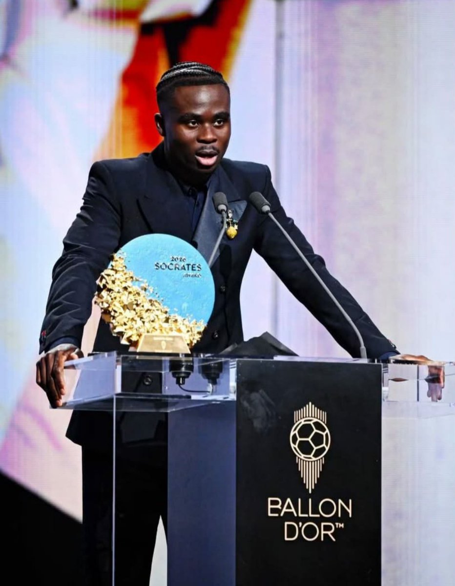 ArsnalTransfer's tweet photo. Bukayo Saka’s 2026 Socrates Award: Humanitarian Achievements 

Bukayo Saka was recognised for the following charitable contributions:

Nigeria: Funded 120 life-changing surgeries for children.
Kenya, Rwanda and Tanzania: Sponsored 100 paediatric surgeries.
Turkey: Helped house 26 families displaced by an earthquake.
Morocco: Built a village shelter for 255 people.
West London: Donated over 1,000 school uniforms to families.
Education: Funded academic scholarships for 20 international students.
These achievements highlight the importance of using success in football to support vulnerable people, improve children's lives and create opportunities through education.