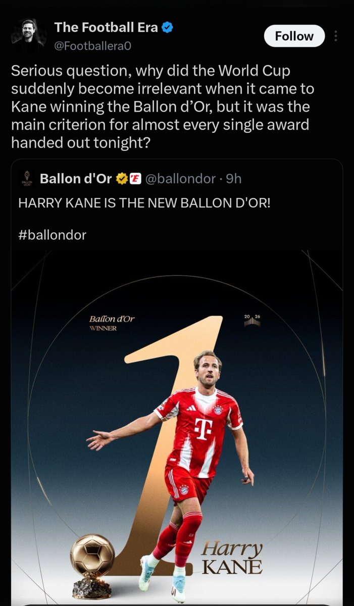 Mhoni_Hiyst's tweet photo. Because it's Lamine Yamal, and everyone seems to hate the kid. People are afraid of what he could achieve if he wins the Euros, World Cup and Ballon d'Or all before turning 20.

There's politics involved, too. He raised the Palestine flag and the powers that be don't like that. 

That's the only truth.