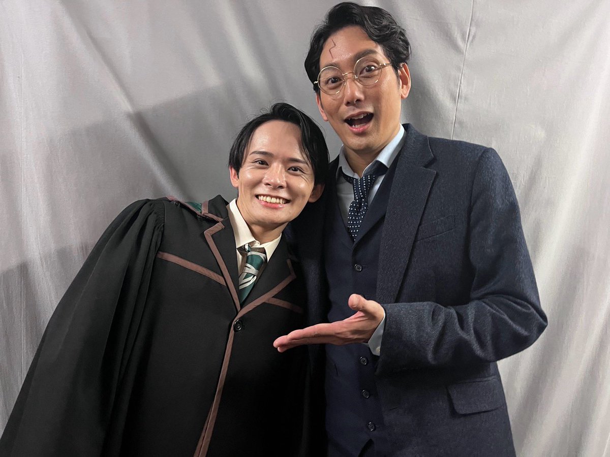 minato_komusubi's tweet photo. 本日もありがとうございました！
色々ごちゃ混ぜの組み合わせで、終始とっても新鮮な気持ちでした！

アルバスはまた2ヶ月後！！！

#ハリポタ舞台 
#呪いの子 https://t.co/nTyViE7N2M