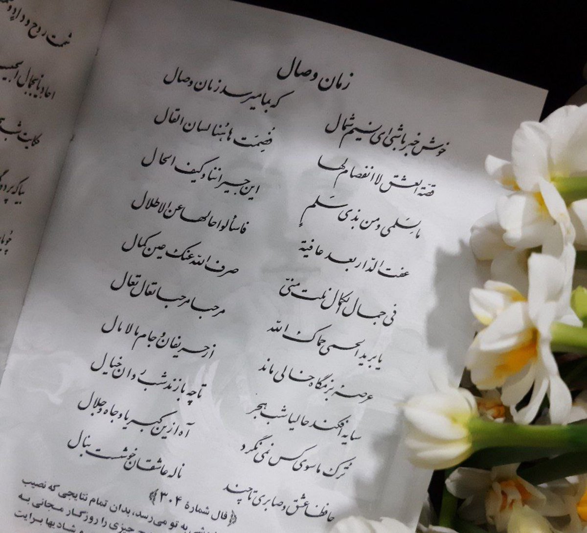 sefidbar_fi's tweet photo. یکی از دلایلی که. عاشق نرگسم اینکه از زمان کودکی پدربزرگم  همیشه برام نرگس می‌خرید حتی تا الان اولین نرگس هام. هدیه از سمت پدربزرگمه🤍 https://t.co/CHo6CHLXJI