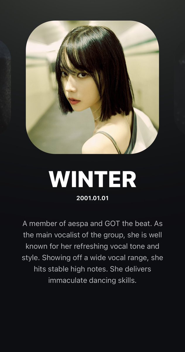 winter_luvss's tweet photo. Are you a Real My or Fake ??
Winter is the Main Vocalist of aespa &amp; She is literally announced as Main Vocalist years ago, why u all keep making same mistake.
You can search on Google, if u all have Doubt but openly Spreading lies like this is weird behaviour..🤡 https://t.co/qNtNSh6TaW