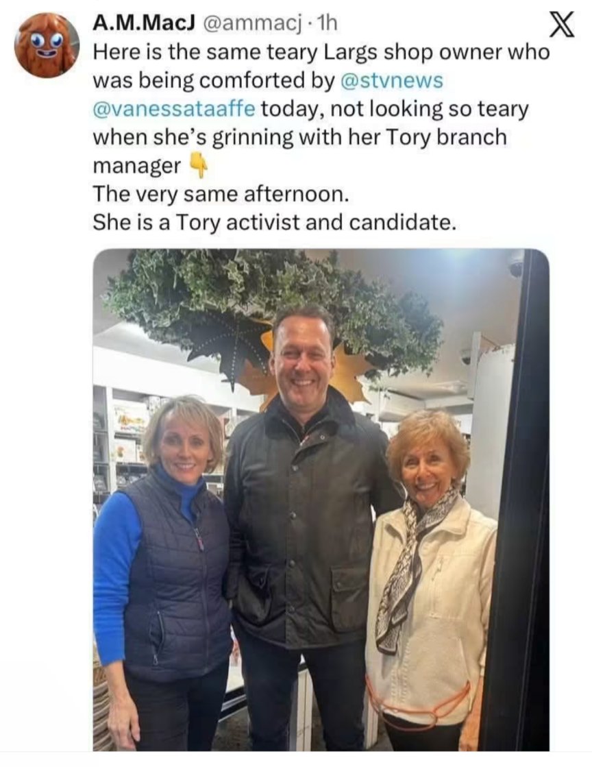 TamdhuL's tweet photo. @STVNews @STVNews being Tory TV.... https://t.co/0fhPI6raHV