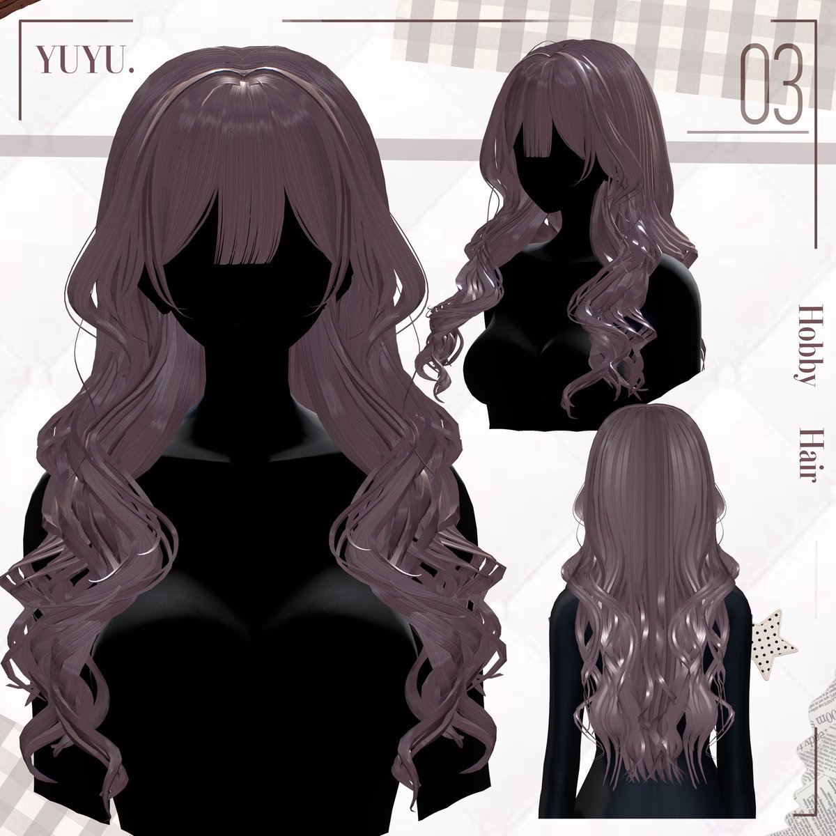 miyuvuoO's tweet photo. 🍪 新作ヘアプレゼントキャンペーン 🍪
【 𝐘𝐔𝐘𝐔 】 𝐇𝐨𝐛𝐛𝐲 𝐇𝐚𝐢𝐫 𝟎𝟑
🔗https://t.co/uEhMnxOu5E

抽選で3名様にプレゼント！
さらに、BOOTHの♡200に増えると抽選枠1名ずつ追加🤎

【応募方法】このポストをRP＆Follow🔁
引用RTで当選率🆙

【応募期限】10/30  17時
#booth_pm #yuyushop https://t.co/xwMmEeqZFP