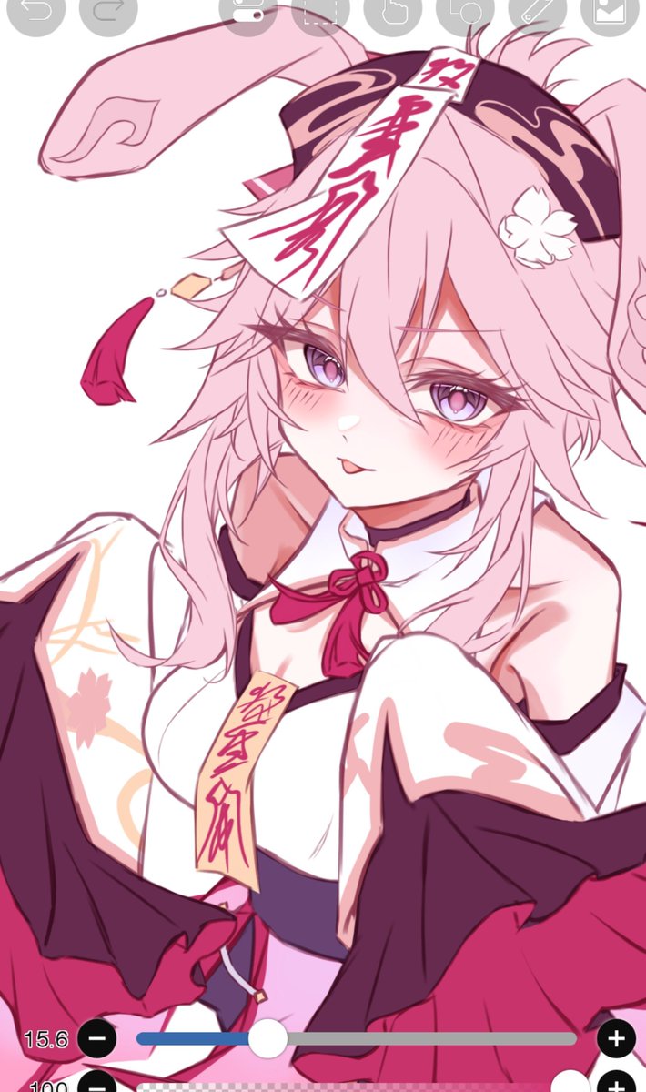 sub_Rael's tweet photo. 構図思いつかなくて過去絵の構図思いっきり拝借して進めてる https://t.co/nVqaokng1j