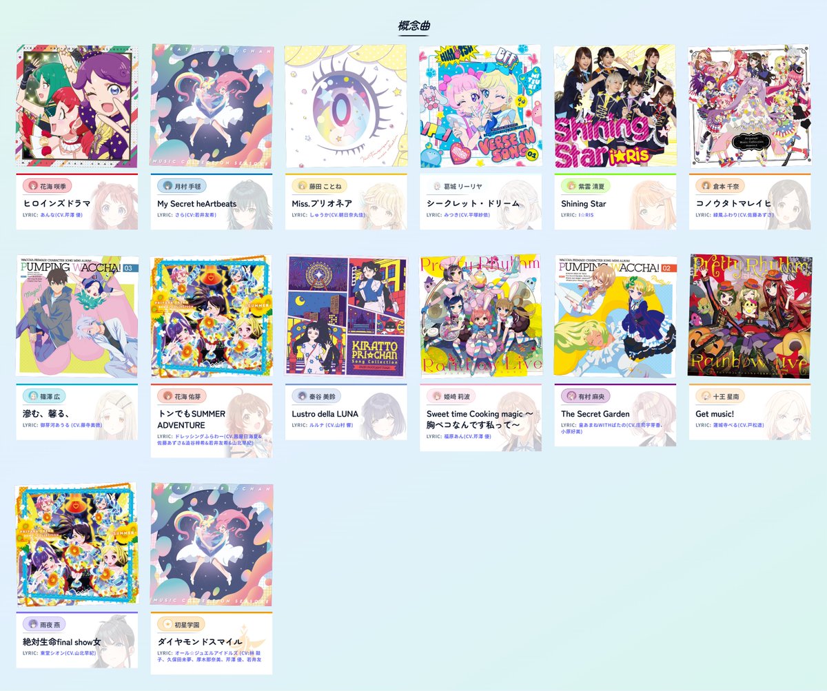 hasami_puri's tweet photo. 「学マス概念曲」を作ったよ！
学マス→プリティーシリーズ
宗教上の理由で偏りがあったりなかったり
https://t.co/SiaZ5iR6QD
#概念曲メーカー #星月夜ポータル https://t.co/84Oo3FNXJn
