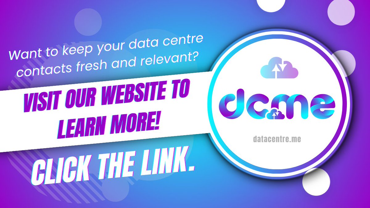 datacentreme's tweet photo. Want to keep your data centre contacts fresh and relevant? https://t.co/ZjmcVRauVv makes the sector vibrant by helping you discover trusted companies and services all in one place. Join here: https://t.co/irrQn6Laj0  

#DATACENTREME #DCME #datacentre https://t.co/5857hhhCwz