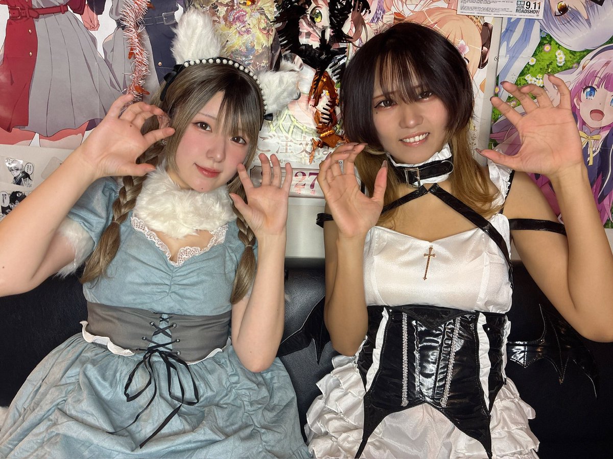 linklecafe's tweet photo. こんばんは☀️なな、ぴーすけでオープン！
あとからしゅり、凪が合流します！

本日ハロウィンコス併せ〜！松本では1回目🎃
みんなとてもかわちいのでぜひ見に来てください！

おまちしております🌵 https://t.co/ok907Rd4xo