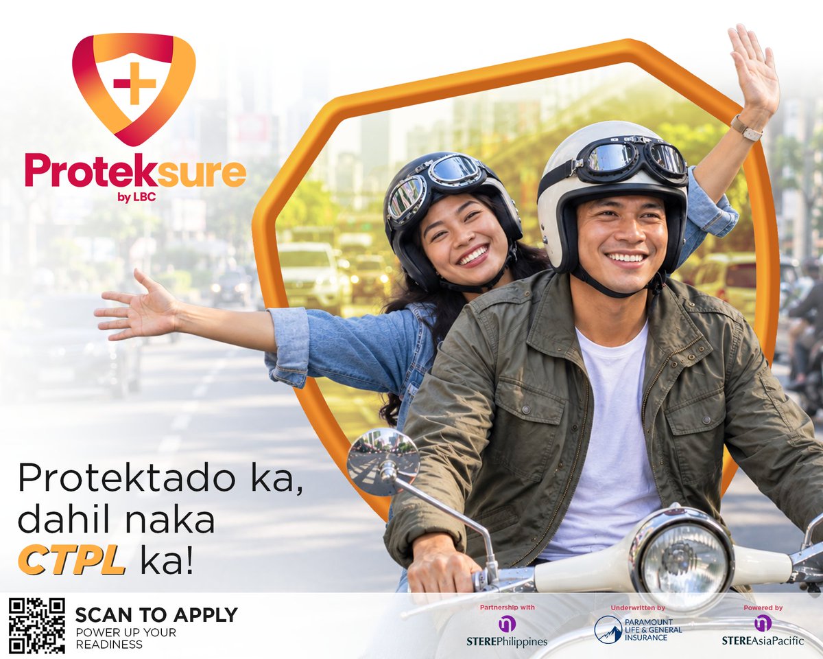 LBCexpress's tweet photo. Hindi lang gas at driver ang dapat ready, dapat ready rin ang CTPL! 🛡️

CTPL is required for registered vehicles and provides financial protection for third-party injuries or damages resulting from road accidents.

Protektado ka, dahil naka CTPL ka!

#LBCExpress #CTPL https://t.co/6cbtgS3W8y