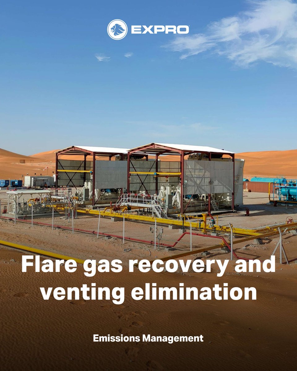 ExproGroup's tweet photo. Our flare gas recovery systems convert gas from a waste product into a strategic resource

Learn more: https://t.co/KHeOR5mN6s https://t.co/Vo2zYJDaDv