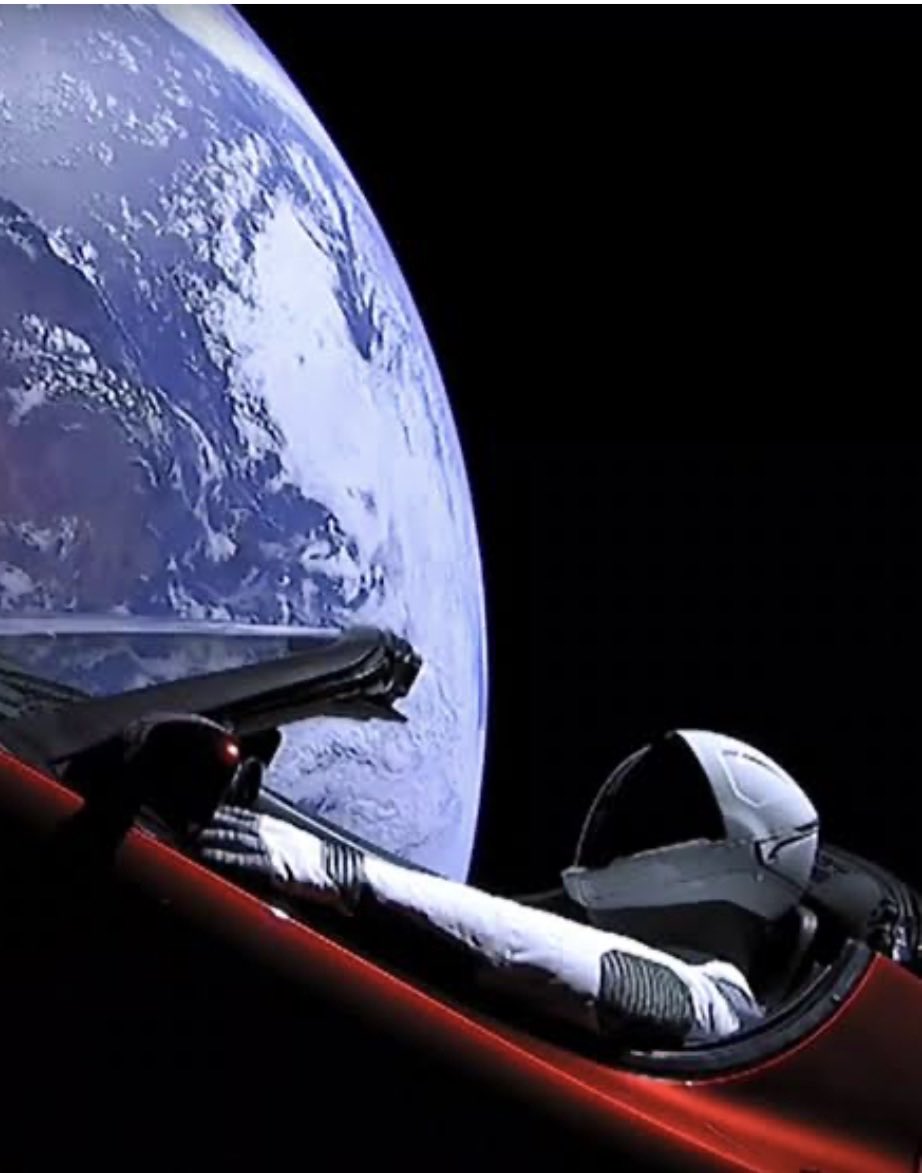 TheSentientSun's tweet photo. lol when tapping fast on the Roadster image the page reveals a surprise :)

Will they send the new Roadster to meet the old one on the mars earth orbit? https://t.co/xKOIO5NOmx