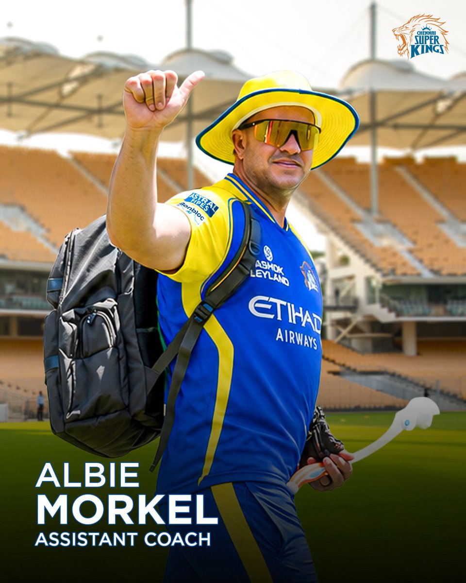 VishalY73709681's tweet photo. CSK now have 3 Assistant Coaches in their coaching staff for IPL 2027 😭🙏
#CSK #IPL2027 #ChennaiSuperKings
#AlbieMorkel
#SridharShriRam
#GarethBatty https://t.co/V2WaPaBmTt