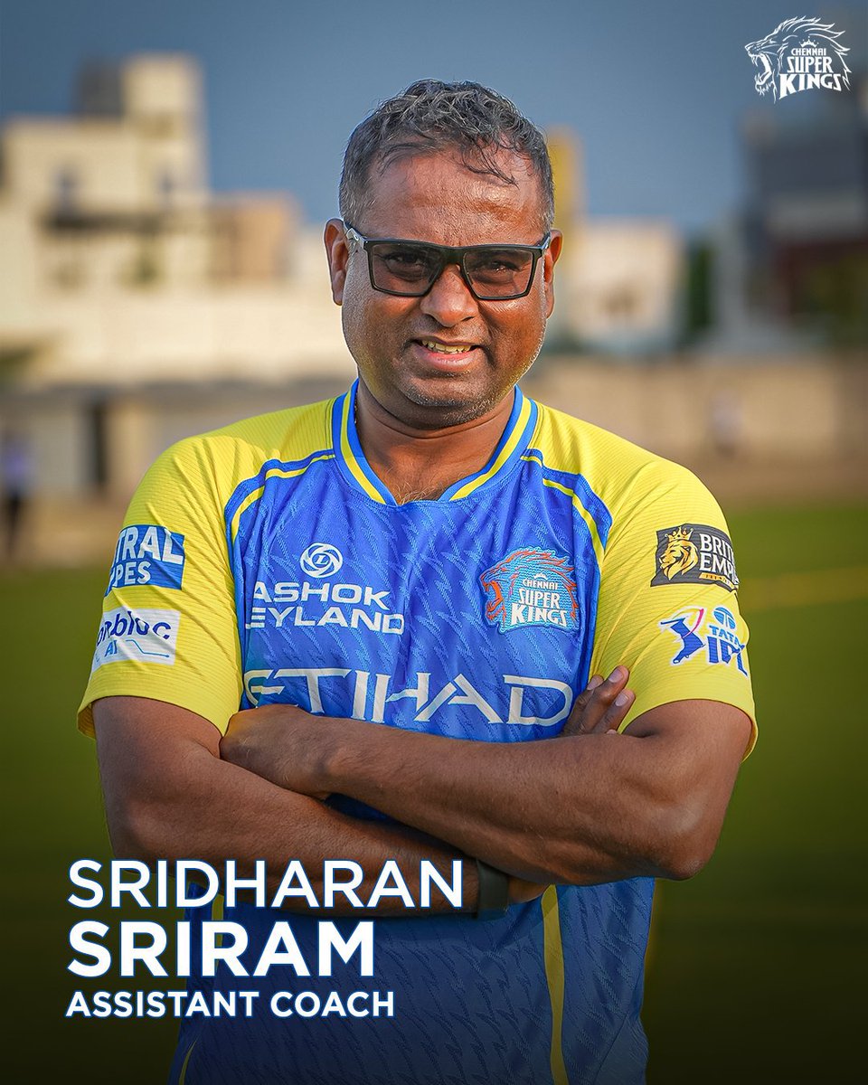 VishalY73709681's tweet photo. CSK now have 3 Assistant Coaches in their coaching staff for IPL 2027 😭🙏
#CSK #IPL2027 #ChennaiSuperKings
#AlbieMorkel
#SridharShriRam
#GarethBatty https://t.co/V2WaPaBmTt
