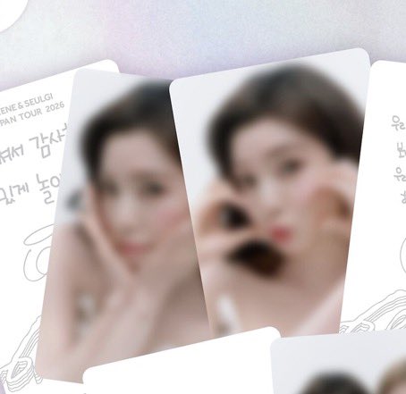 Myj_ReVeluv_S2U's tweet photo. RedVelvet トレカ 交換

譲 画像のもの

求 EC mumo IRENE ver(どちらでも構いません)

横浜2日目お渡し>郵送
気軽にリプ待ってます！！
#RedVelvet_IRENE_SEULGI
#IRENE #SEULGI #RedVelvet 
#IRENE_SEULGI_JAPAN_TOUR_2026_blank https://t.co/oVRWev022l