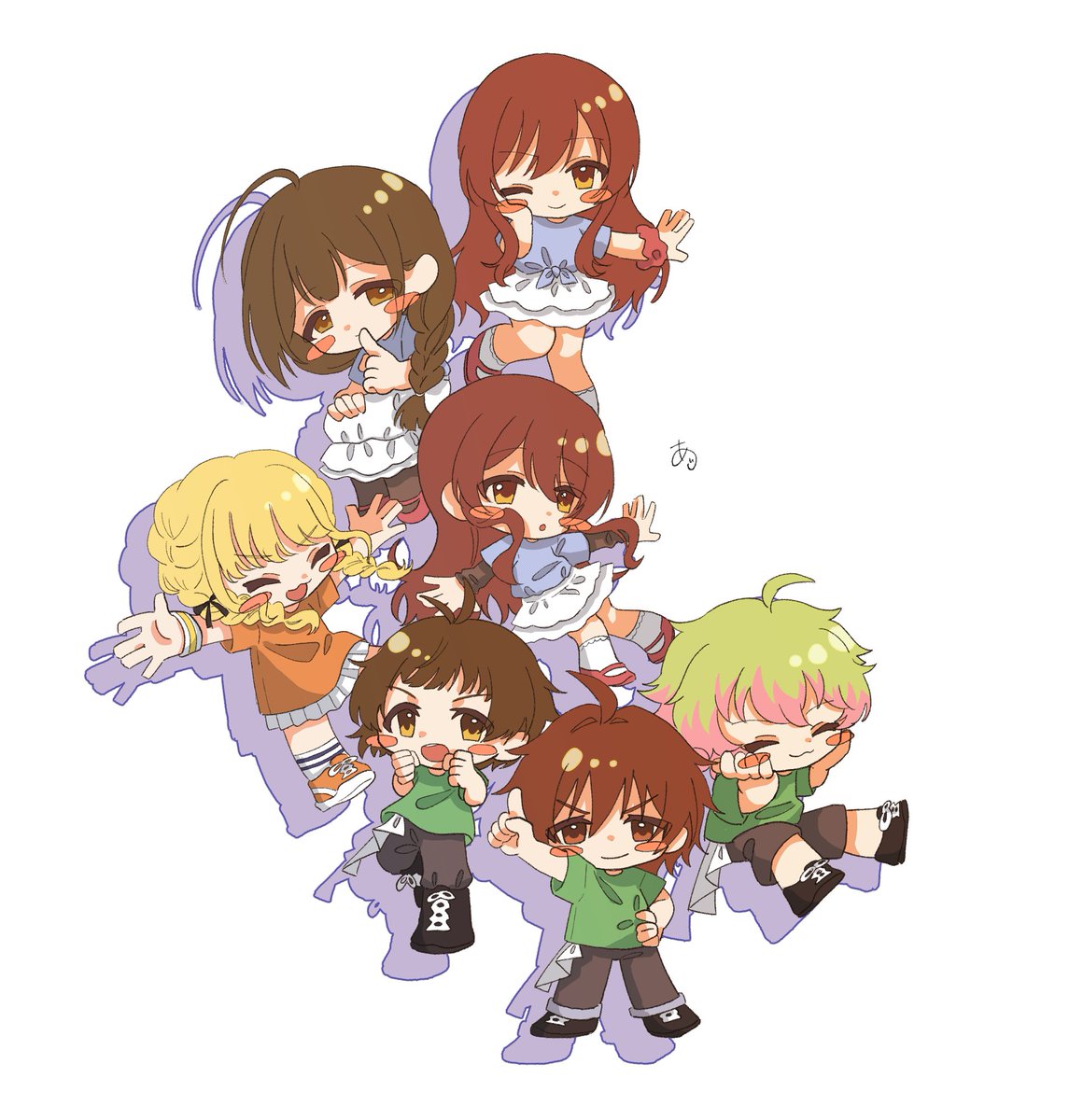 mememasu0211's tweet photo. ちまいやつらも描きました https://t.co/MMXjulY74x