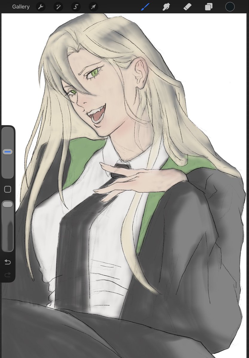 yaama_to's tweet photo. trying new process for this malfoid piece https://t.co/ofXHVAAWg1