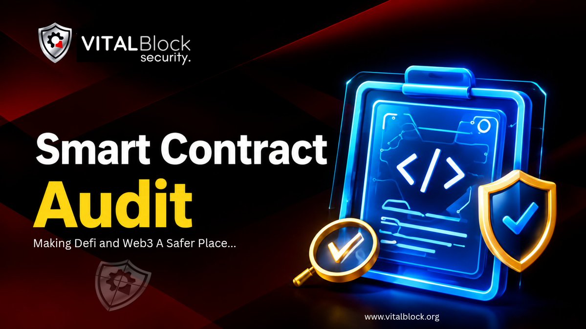 VB_Audit's tweet photo. Passing compilation isn't a green light it's just step one. 🛑

​Syntax errors are easy to fix. 
Logic exploits will drain your liquidity.

​Real security requires a rigorous, multi-vector audit:
🔍 Static Analysis
🧠 Manual Code Review
🧪 Dynamic Testing & Fuzzing
💥 Exploit Validation
⛽ Gas Optimization

​Build it. Test it. Attack it. Secure it.

​Partner with VBS Security auditors who think like attackers to keep your protocol untouchable. 🛡️

​👉 Secure your launch date with 
VBS: https://t.co/w0tHUSBVoJ