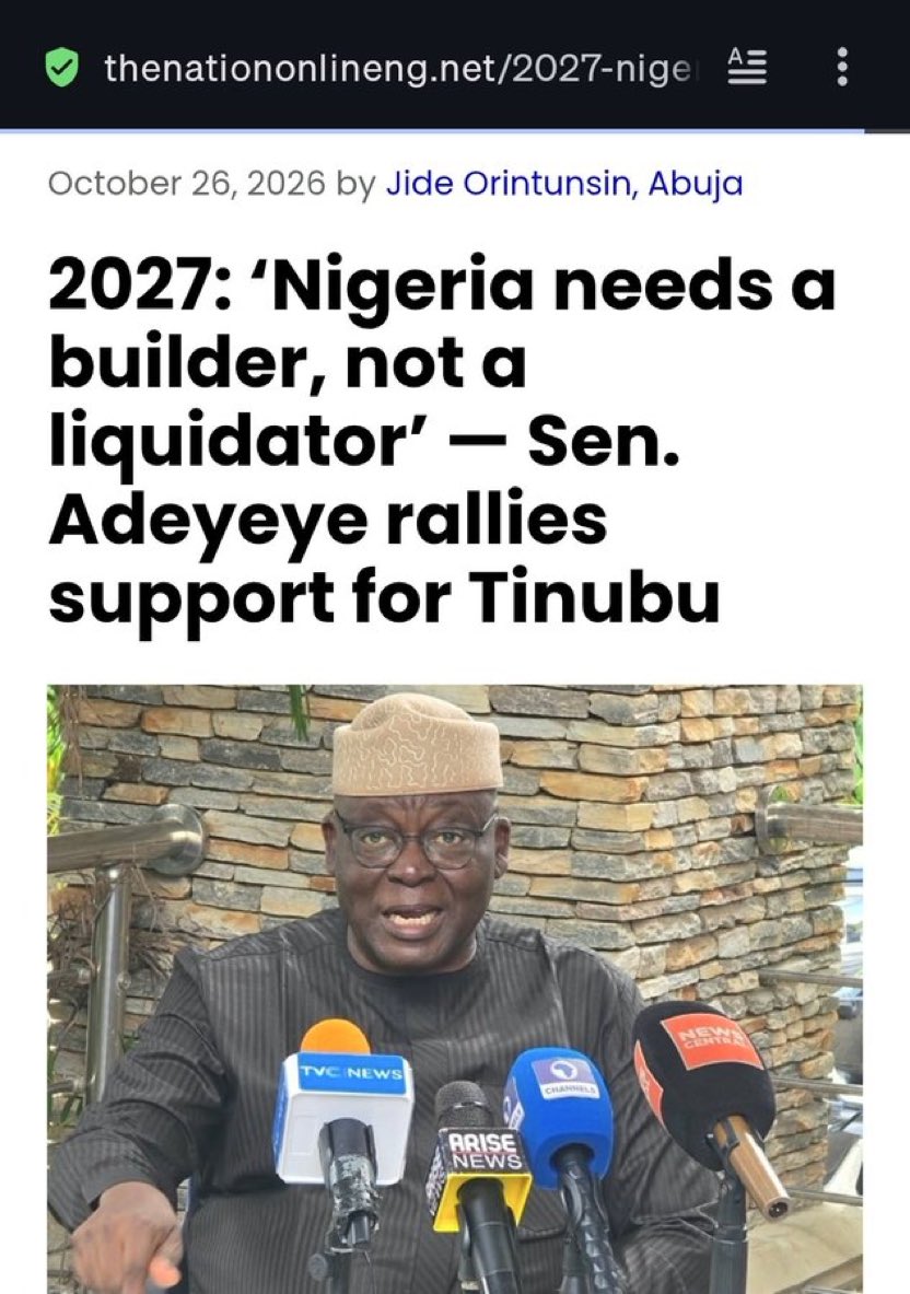 KingsleyAdebis4's tweet photo. God forbid the experience of 1999-2007.
Nigerians now know better.

God bless Nigeria. https://t.co/ASulzwoRRj