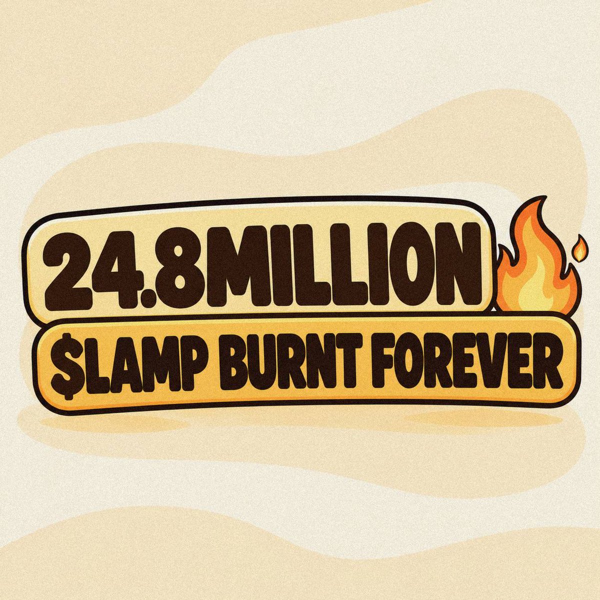 launchonlamp's tweet photo. UseLamp Just Burnt Even More Of Trading Fees, Even We Are Not Yet A 5 Star Dev Yet On The Launchpad, So We Will Build Till We Earn It

My Next Post Will Explain How Dev Stars Works, In The Meantime Here Is Onchain Proof Of 24.8M $Lamp We Just Burnt Forever 

-https://t.co/AumukgvAQW