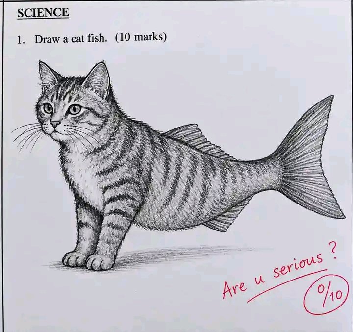 masenofinnest's tweet photo. Draw a cat fish https://t.co/tBSbrlZt8O