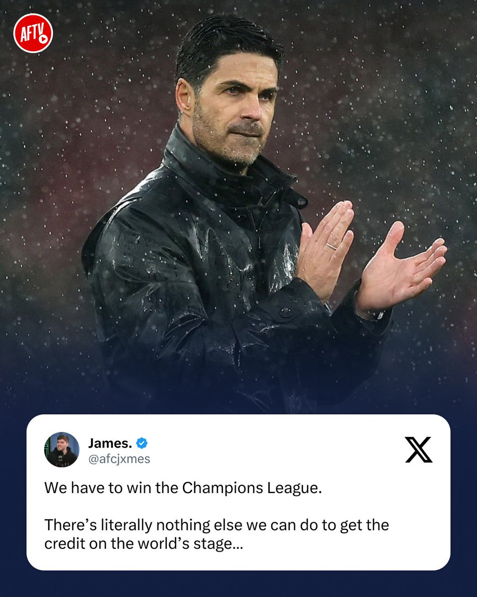 AFTVMedia's tweet photo. 🤦‍♂️ Premier League champions, Champions League finalists, individual Golden Gloves... yet not a single top-14 finish, no Yashin Trophy for David Raya, and total disregard for our dominance over a full season.

Has the Ballon d’Or completely lost its credibility in your eyes? https://t.co/QuR8deuhmd