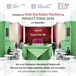 Photo by Italy in Syria (@ItalyinSyria)