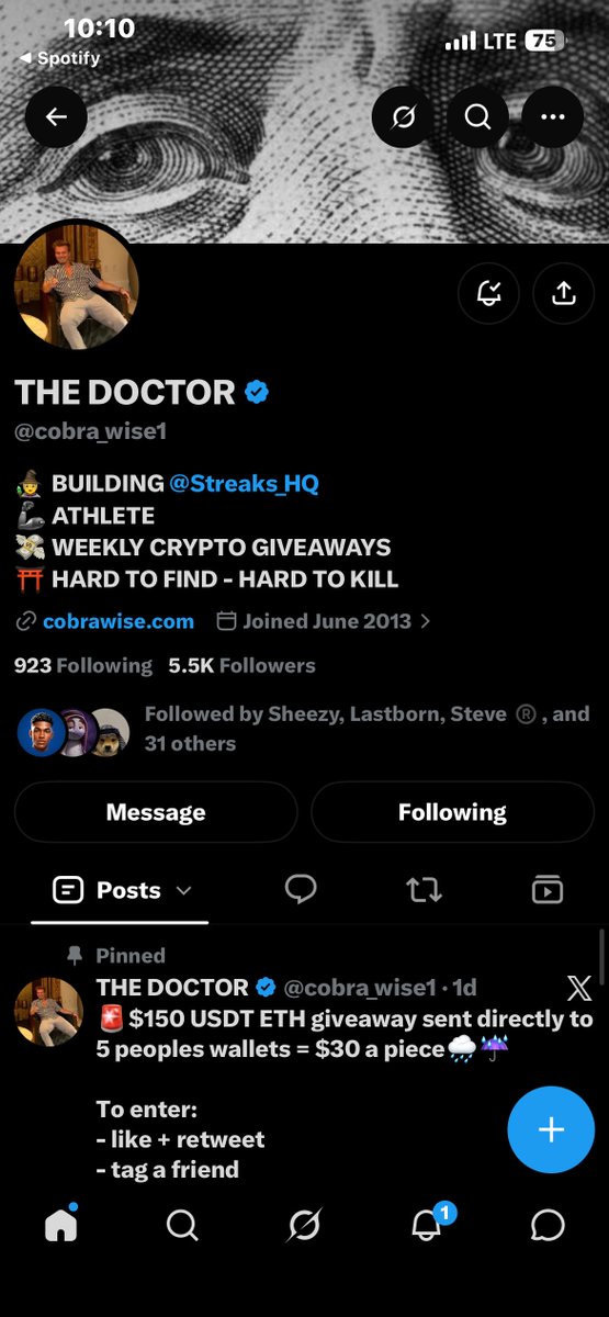 fredrick_coker's tweet photo. @sol_promise @cobra_wise1 @Streaks_HQ All done promise manifesting 

HPZMFJDsVHCu7UsmX5m3UT5ntNN8ozBg5U96AYxQaQot https://t.co/PSGdtkBWzg