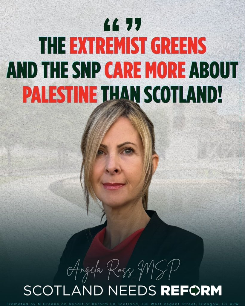 ReformUKScot's tweet photo. Green MSP Kate Nevens, and SNP MP Lara Bird were both detained by Israeli authorities attempting to cross from Jordan into the West Bank.

One could ask why they’re not here prioritising their constituents 🤔

This farce must end‼️

Reform ➡️ will always put Scots First. https://t.co/GjaARFTDH7