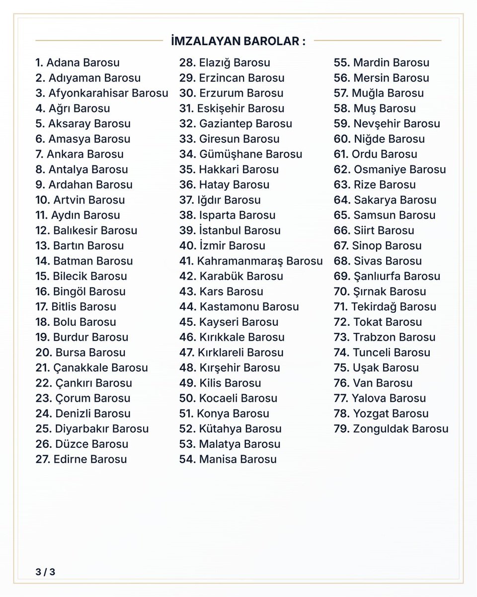 istbarosu's tweet photo. BAROLARDAN ORTAK AÇIKLAMA:

SAVUNMANIN SESİNE SORUŞTURMA GÖLGESİ DÜŞÜRÜLEMEZ!

İstanbul Barosu'nun 24-25 Ekim 2026 tarihlerinde gerçekleştirilen Olağan Genel Kurulunda, başkan adayı Av. Prof. Dr. Osman Korkut Kanadoğlu'nun yaptığı konuşma nedeniyle İstanbul Cumhuriyet Başsavcılığı tarafından resen soruşturma başlatılmasını, ifade özgürlüğü, savunmanın bağımsızlığı ve baroların demokratik işleyişi bakımından derin bir kaygıyla karşılıyoruz.