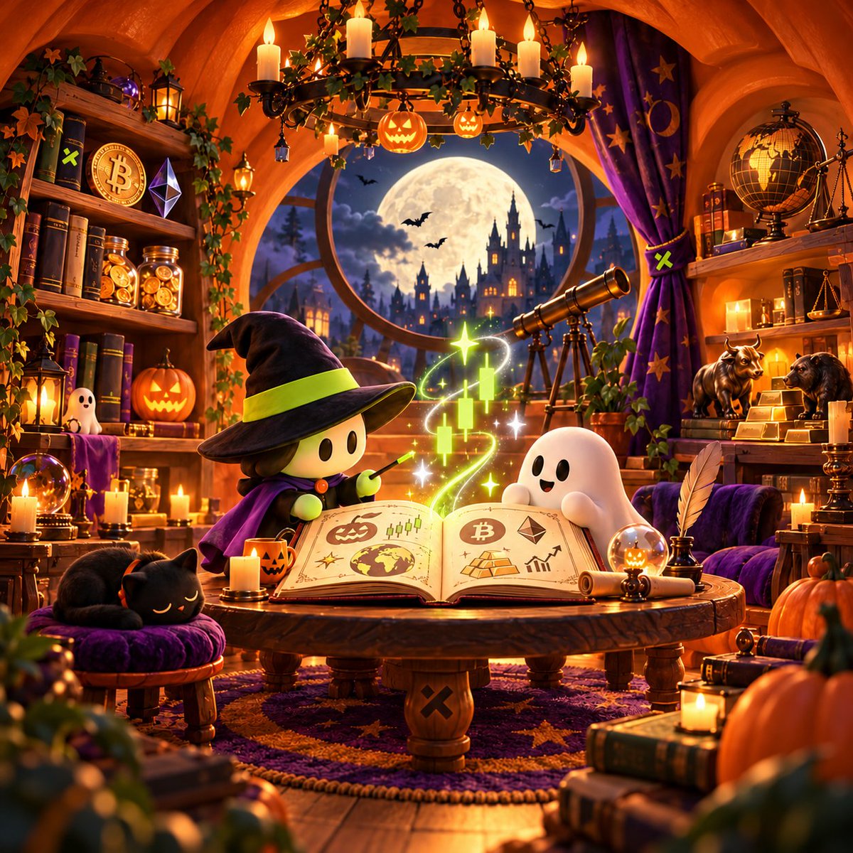 XTexchange's tweet photo. 🎃 XT Halloween Hide &amp; Seek Round 1 is LIVE! 

💬 Find the hidden logos and drop your answer and XT UID below!

🤑 $100 Giveaway

Stay tuned for the next round! 🔥

#XTexchange #XThalloween https://t.co/TjYvErTE8d