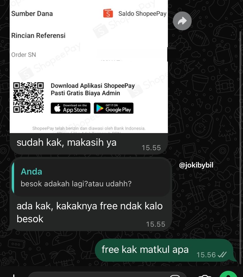 fzznaa's tweet photo. #jokibybil
UTS prep donee! sat set &amp; fast responn 🩷✨ thank u for trusting us! 🧸💭

#zonauang #askep #zonabu #jokiaskep #jokikeperawatan https://t.co/TyU2inxxvR