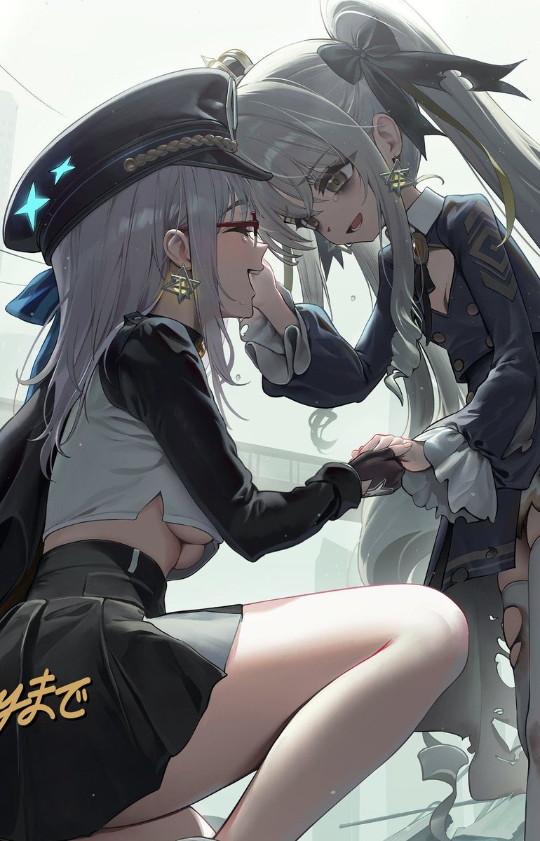 amarmos_alter's tweet photo. Giving the princess weak eyes and having her be the one to touch neon's face to feel her and not the other way around this might be the best official art we got yet https://t.co/uLiHtFgZIQ