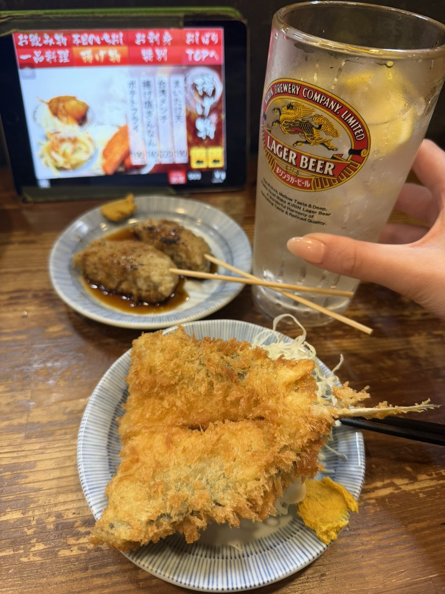 seri7be's tweet photo. やっぱりこの大きさと分厚さで130円のアジフライやばすぎる🤦‍♀️🤤 https://t.co/JOOmCSFKCP