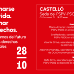 Photo by PSPV-PSOE Província de Castelló (@pspvprocs)