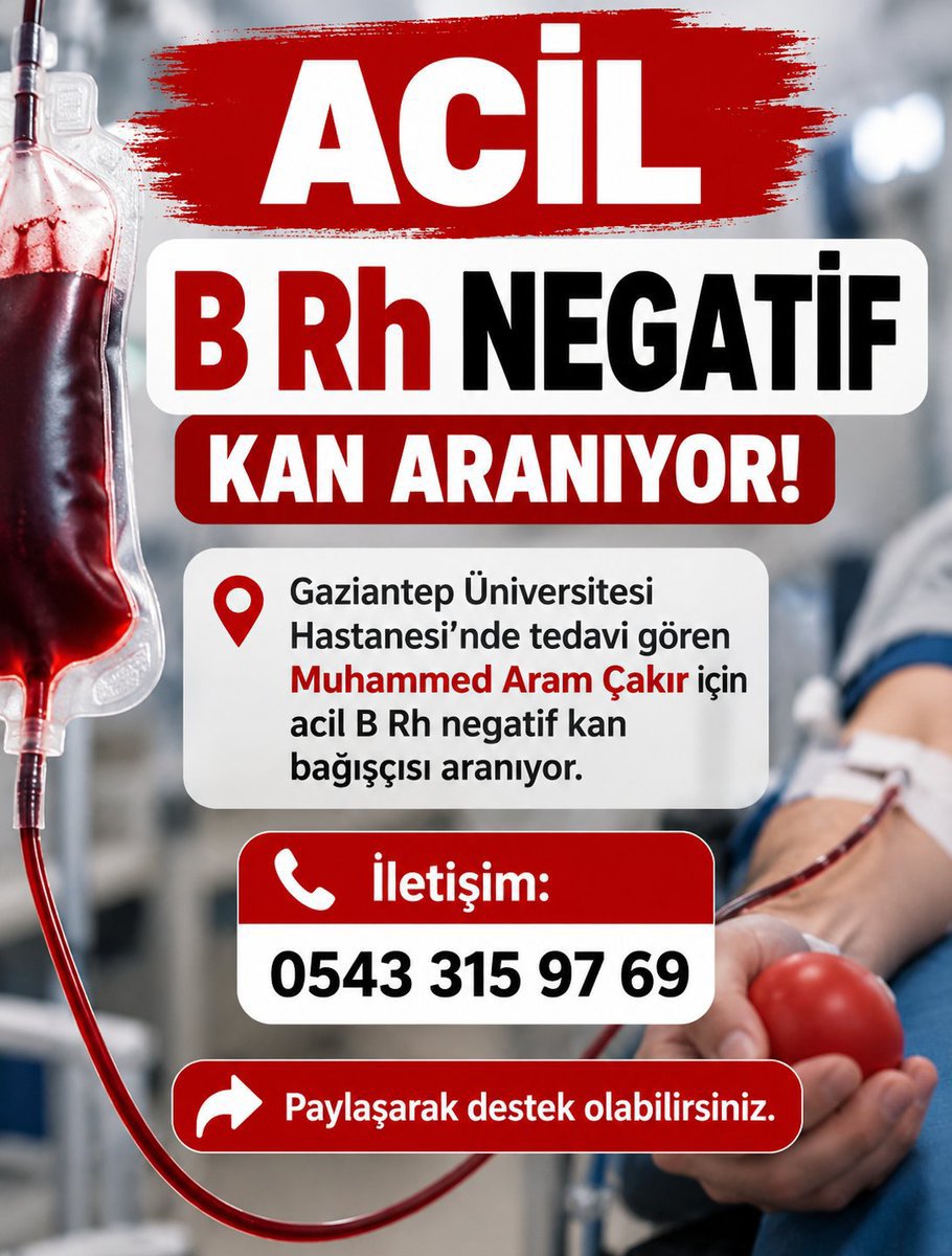 _UrVeKa_'s tweet photo. 🔴 DM'den Geldi 🔴 
Arkadaşlar çok acil kana ihtiyaç var 
Lütfen paylaşır mısınız 
👇👇👇👇👇👇👇 https://t.co/U9A4nfet1H