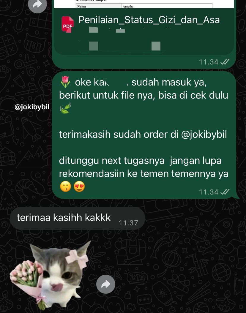fzznaa's tweet photo. #jokibybil 🩺💌 laporan praktik keperawatan donee! 🫧💗 rapi, sat set &amp; on timee~ thank u for trusting us! 🧸✨

#zonauang #askep #jokiaskep #jokikeperawatan https://t.co/XCiafL1nub