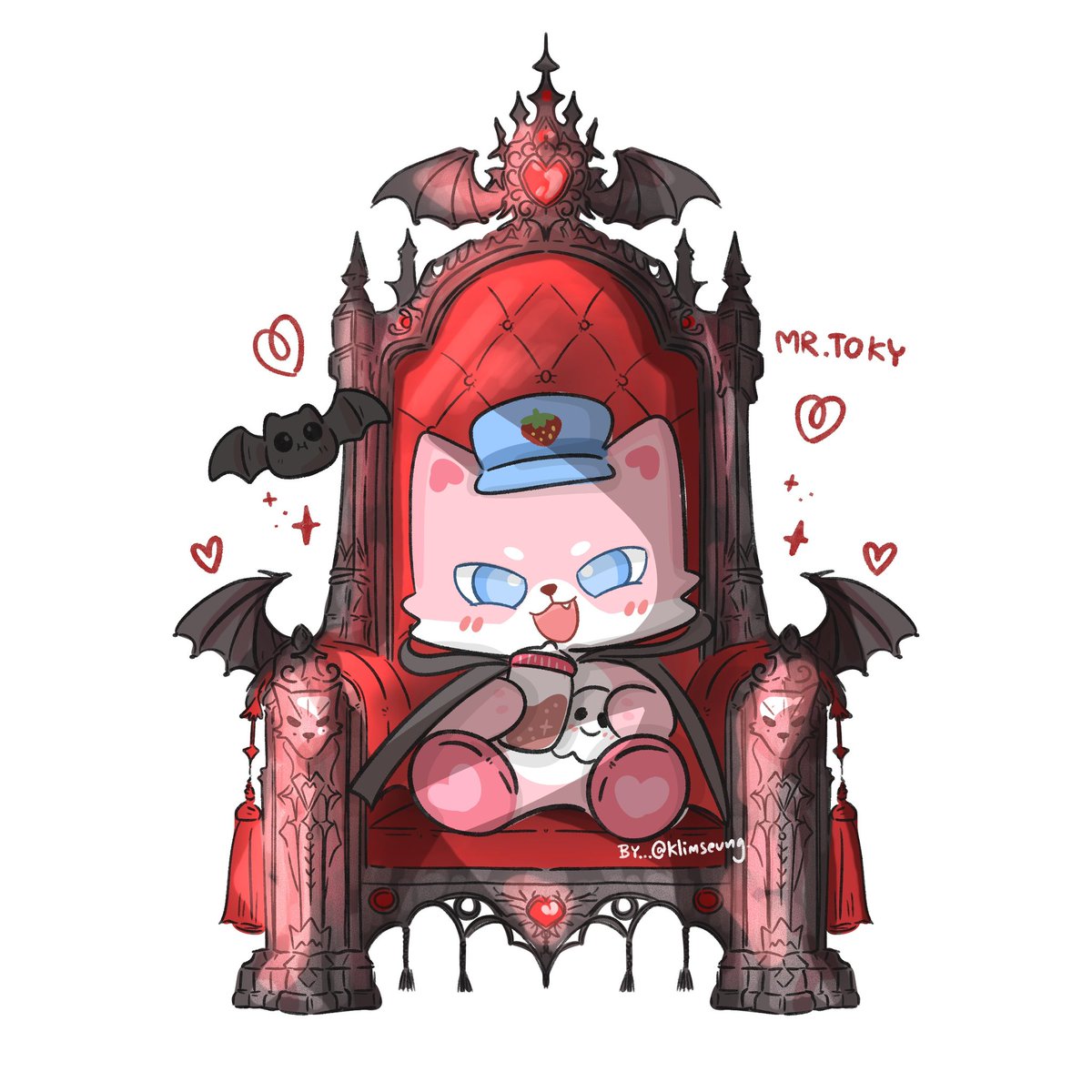 klimseung's tweet photo. แวมกี้มาแน้วววว 🧛🏻‍♂️🎃🍫🍭🍬🌟 แกรนนี่มีหนมไหมมมาให้ปล้นซะดีย์ๆ 
#MrToky @MrToky_Domundi https://t.co/aUOCGrjqyL