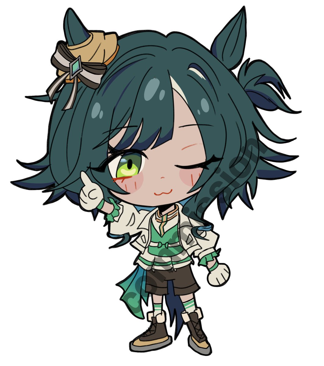 sylvulpix's tweet photo. EVERYONE LOOK ITS #kiseki 💚💚💚 #umamusume https://t.co/hQsxWI4mnY