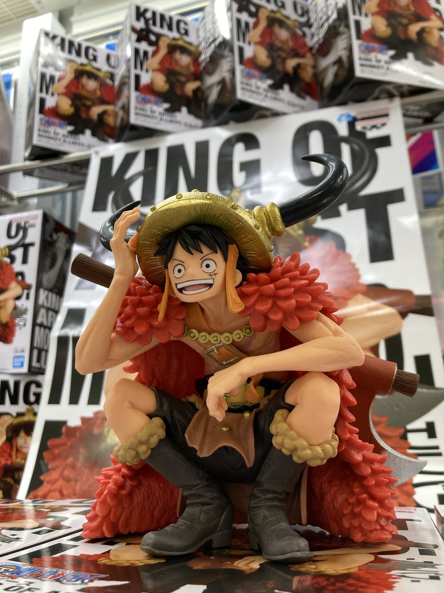 GiGO_Sendai_K's tweet photo. 🆕🆕新景品入荷情報🆕🆕

『ワンピース KING OF ARTIST MONKEY.D.LUFFY-エルバフ-』

入荷しました🌟

ご来店お待ちしております✨
#GiGO仙台コロナワールド #ワンピース https://t.co/bVsH8kUUBI