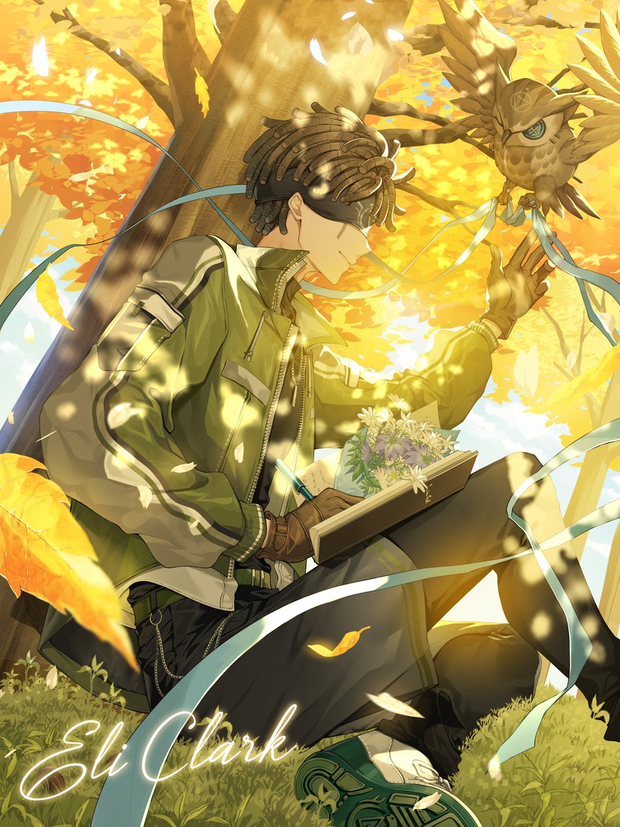 IdentityVJP's tweet photo. 10月31日は占い師
イライ・クラークの誕生日

秋の風が頬をかすめる。

この手で掴める範囲の幸せは
君の存在と共に。

#IdentityV
#第五人格
#第五キャラの日 https://t.co/oF06kcqTCw