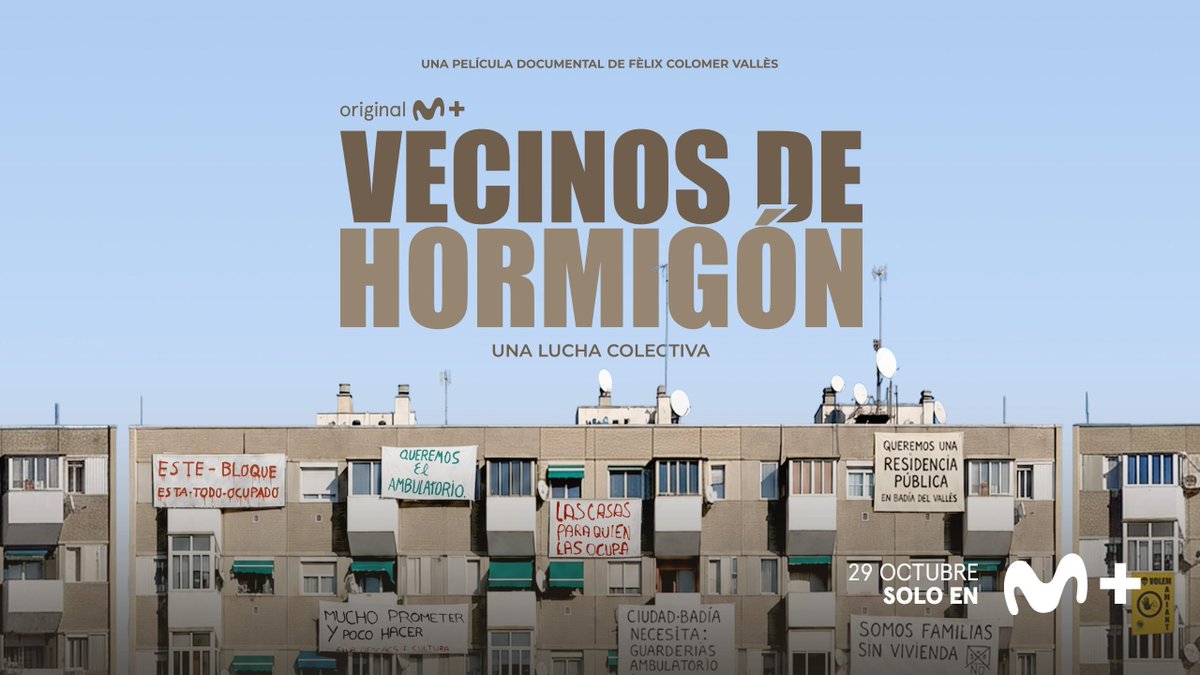 AhoraOrg_es's tweet photo. Los políticos hacen mítines. Nosotros fuimos a Badía a escuchar 🏢

El 29 de octubre, Movistar+ estrena un documental sobre Badía del Vallés donde aparece nuestro acto, y como personas afines al gobierno, intentaron silenciarnos 👇

🗞️ https://t.co/epvWHgaSfv https://t.co/J3t6xmljPU