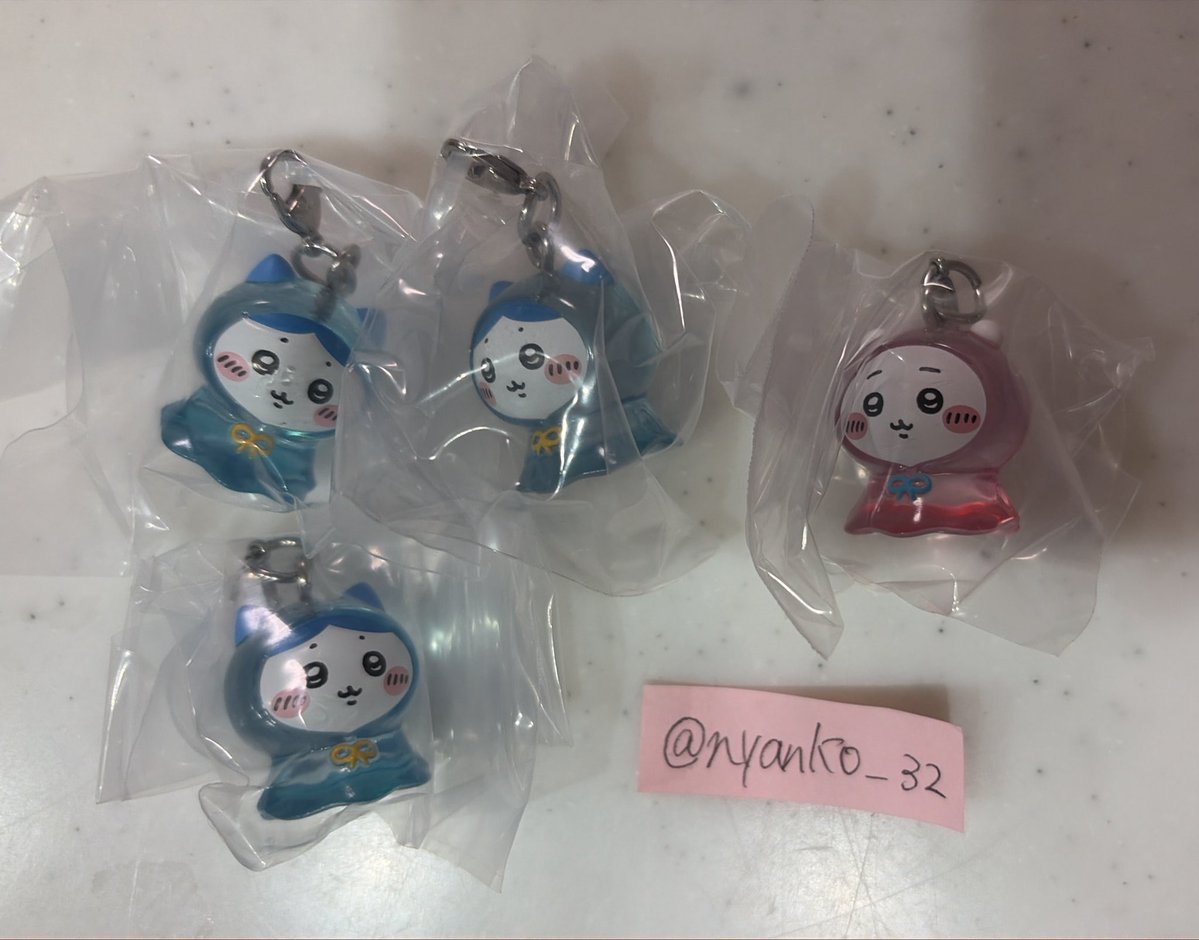 nyan_ko32's tweet photo. ちいかわ めじるしアクセサリー 交換 郵送

譲 ハチワレ、ちいかわ
求 うさぎ、古本屋

よろしくお願いいたします🙇🏻‍♀️ https://t.co/huvcUYLyLy