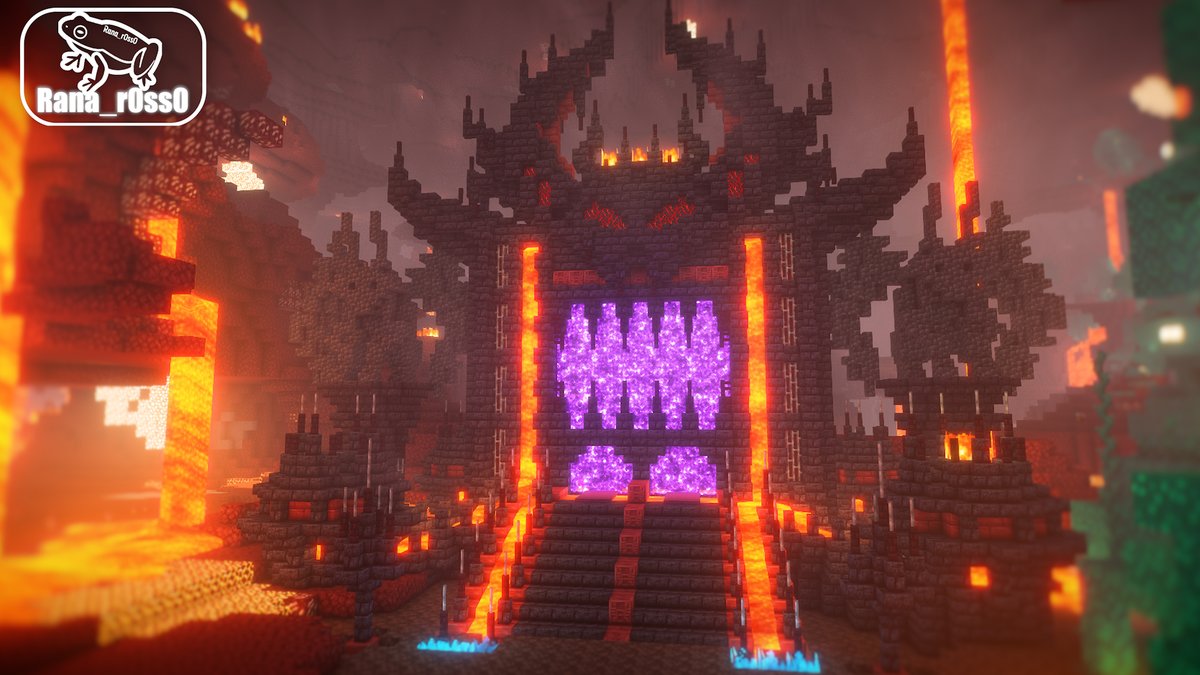 Rana_r0ss0's tweet photo. 4つの世界観でネザーゲート作ってみた
#Minecraft #Minecraftbuilds https://t.co/nfm9S91Z13